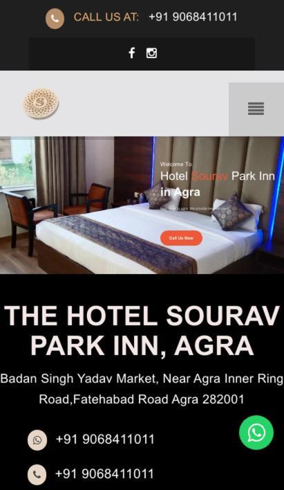 Hotel Sourav Park Inn Agra Agra  Exterior photo